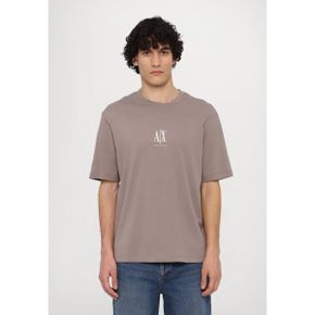Armani Exchange 아르마니 익스체인지 프린트 티셔츠 - 드리프트우드 6409842