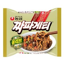 농심 올리브 짜파게티 140g x 40개 라면 봉지라면 야식 간식