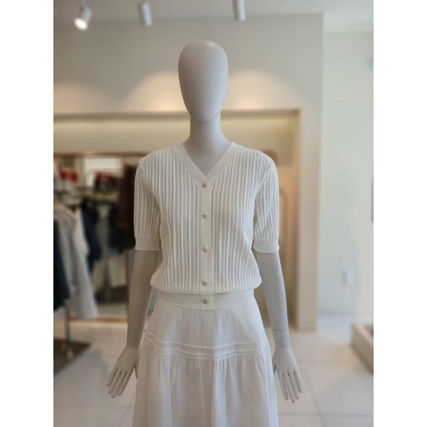 [여주점] 씨씨콜렉트 브이넥반팔니트 E262ksk139