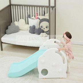 재넌 유아 미끄럼틀 실내 가정용 높낮이 조절 유아용미끄럼틀 어린이놀이기구 어린이놀이터
