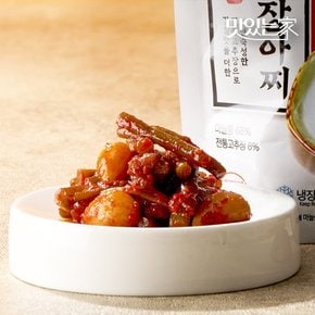 순창문옥례식품 마늘쫑 장아찌 400g PET용기