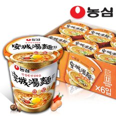 안성탕면 컵 66g X6개