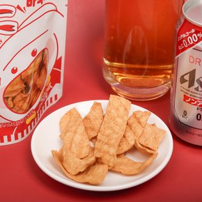 제주 딱새우 꾸어칩 1봉지 50g 제주도기념품 맥주안주 어포튀각