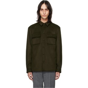 한 코펜하겐 카키 릴랙스 셔츠 M-133610 DARK GREEN