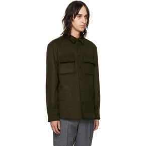 한 코펜하겐 카키 릴랙스 셔츠 M-133610 DARK GREEN