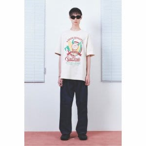 커스텀멜로우 sadsmile seed corn graphic t-shirt_CQTAM24422IVX