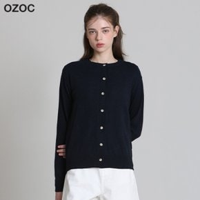 [오조크(OZOC)] 베이직 라운드 가디건 (택가격: 98000원)