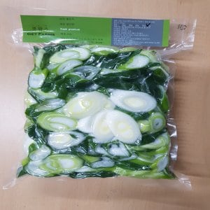 겟팜스 대파 국내산대파 깐대파 어슷썰기 300g 손질야채 당일생산(냉동X)