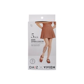 슬림핏압박팬티스타킹5족
