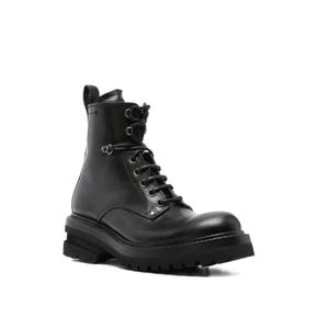 32337 NERO ELBA LEATHER BOOTS
