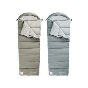 【해외직구】NatureHike 네이처하이크 슬리핑백 캠핑용 코튼 침낭 M400 / 개방형