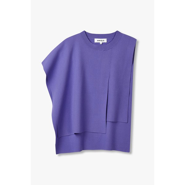 케이프 크루넥 니트 베스트 EN15105002000