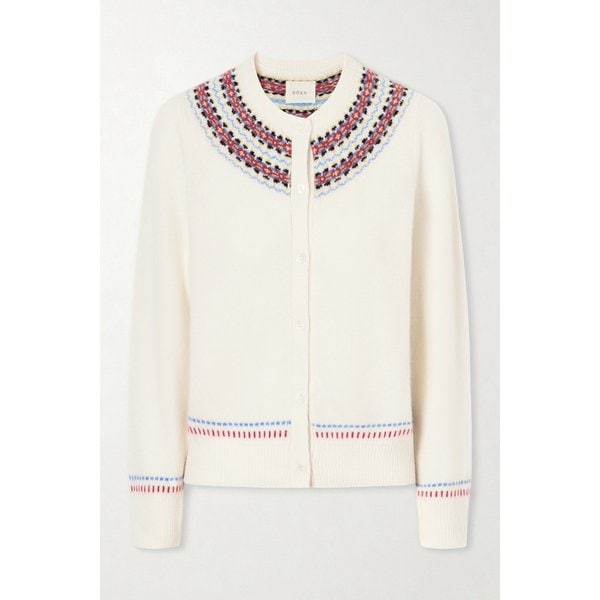 도엔 올림프 자수 울 캐시미어 블렌드 가디건 46376663163046621