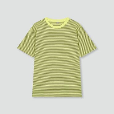 JAJU 25 S/S 신상품  JAJU  남 스마트 코튼 반팔 티셔츠   J115901102