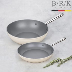 에볼루션 풀 인덕션 후라이팬 2종세트(24cm+WOK28cm)