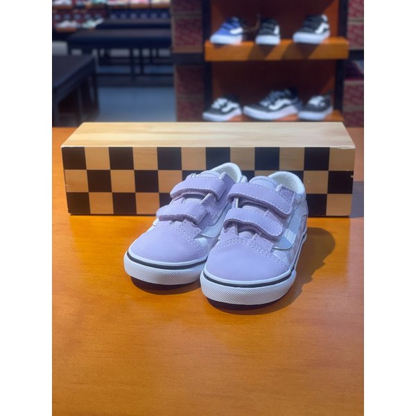 [여주점] (키즈) 스니커즈 토들러 컬러 띠어리 올드스쿨 (퍼플) (VN000CTGEMY)