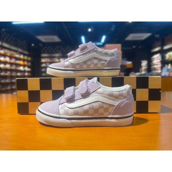 [여주점] (키즈) 스니커즈 토들러 컬러 띠어리 올드스쿨 (퍼플) (VN000CTGEMY)