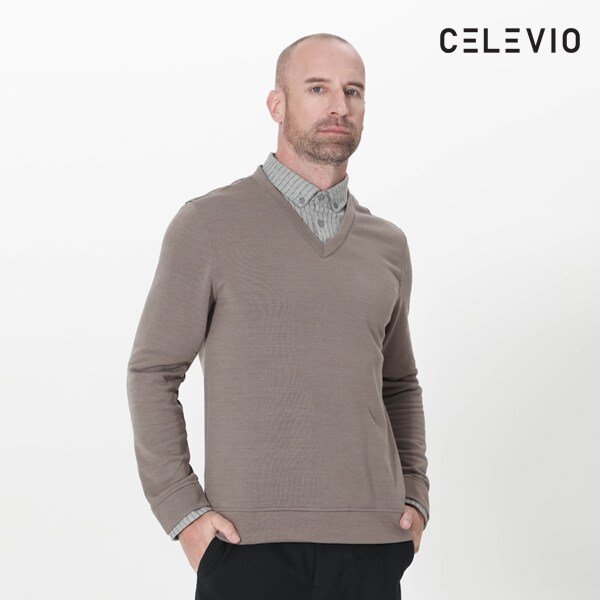 [셀레비오]카발라셔츠_베이지