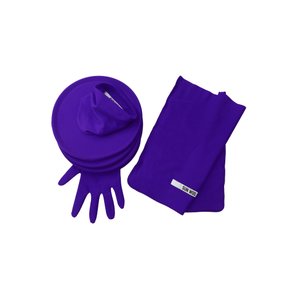 Discs glove in Violet