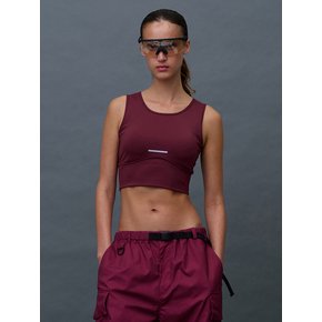 Pace Hold Sport Bra Top_Red