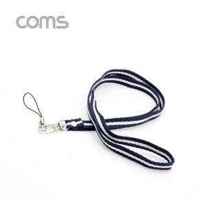 [IF411] Coms 스트랩 고리 / 넥 스트랩 / NAVY / 45cm