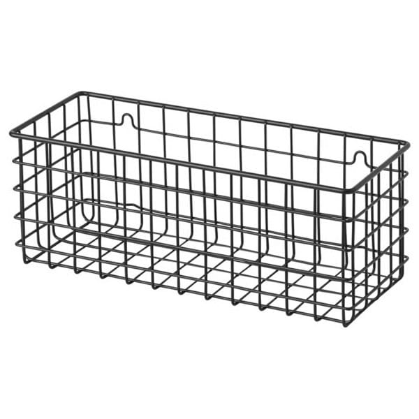 BLECKSJON 블렉셴 벽걸이바구니 31x12x12cm/걸이식바구니/붙이는수납함/욕실수납함