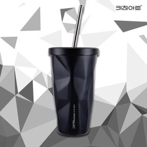 스텐레스 스톤 텀블러 500ml 모던블랙[32573786]