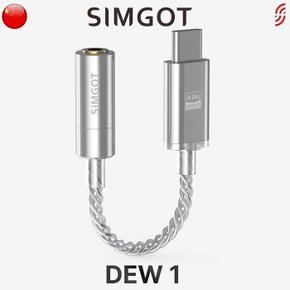 SIMGOT DEW1 심갓 사운드캣 정품 C타입 DAC 꼬다리 젠더