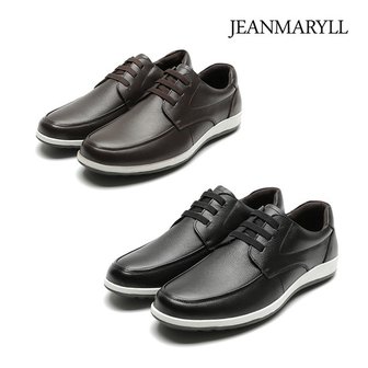  [무료배송][Jean Maryll] Stylish 천연소가죽 남성 캐주얼 밴딩로퍼