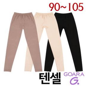 부드러운 텐셀 여성 9부내의 하의1종(9601)90~105