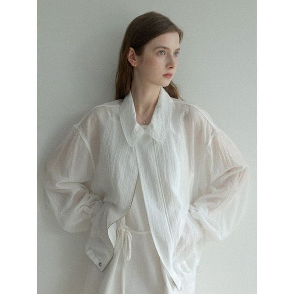 esy rainy wind Jacket (ivory)
