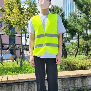 팀조끼오렌지 라이더용조끼 방수조끼 낚시장비판매 멜빵조끼 야간조명조끼 야광조끼형광색 조끼