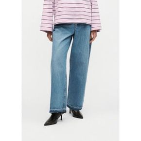 Abercrombie  Fitch 아버크롬비 앤 피치 레트 다운 헴 커비 와이드 레그 - 연한 파랑 7605910