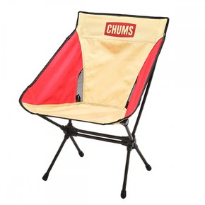 참무스 (CHUMS) 컴팩트 의자 부비 풋로우 의자 베이지레드 H72×W49×D30cm CH62-1772-B044-00