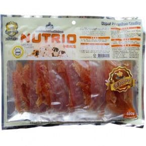 저지방 고단백 숯불맛 400g 사시미 강아지 영양간식