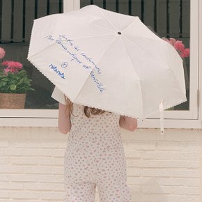 RIBBON LACE UMBRELLA IVORY