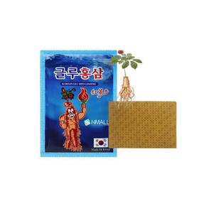 [에뚜알레브] 붙이는 건강 찜질 파스 / 글루 홍삼 파스 (S11383761)