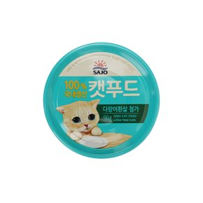 사조 캣푸드 고양이캔 90g 24개-다랑어흰살