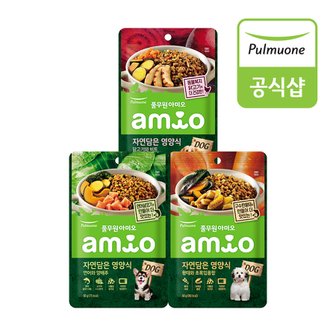  [풀무원아미오] 자연담은 영양식 골라담기 (50gX10개) / 강아지 습식사료