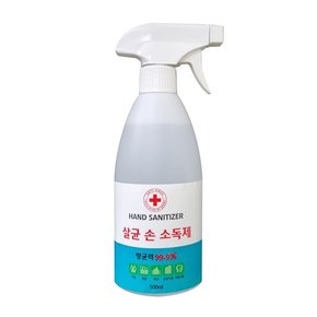 에버클린케어 살균 손소독액 500ml  스프레이 70%