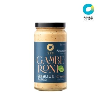 청정원 시그니처 감베로니 크림 파스타소스 350g