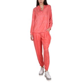 스텔라 매카트니 Womens Pants SILK BLEND PANTS PINK 640065_3BU2035618