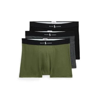 폴로 랄프 로렌 남성 클래식 코튼 블렌드 트렁크 쓰리팩(MAPOUND0S720350999)