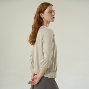 / [WOUT24002] Ginger cardigan /ver. mushroom beige