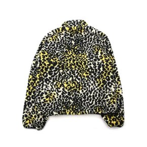 쉐르파 리버시블 자켓 118529-YELLOW LEOPARD