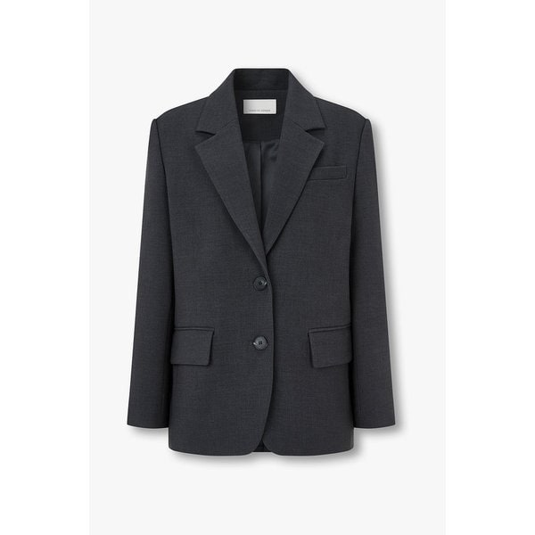 백 버튼 디테일 싱글 자켓 7156110002169