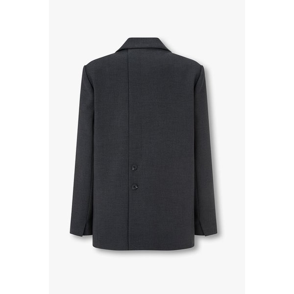 백 버튼 디테일 싱글 자켓 7156110002169