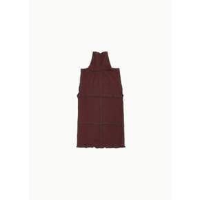 베이스레인지 26FW Cinder Turtleneck Tank, Nara Red
