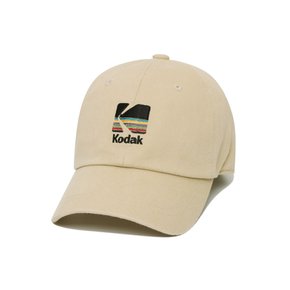 어패럴 시그니처핏 레인보우 자수 볼캡 BEIGE K6343LCP63BEI