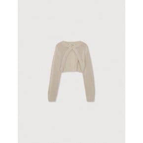 SILKY KNIT CARDIGAN [CREAM]